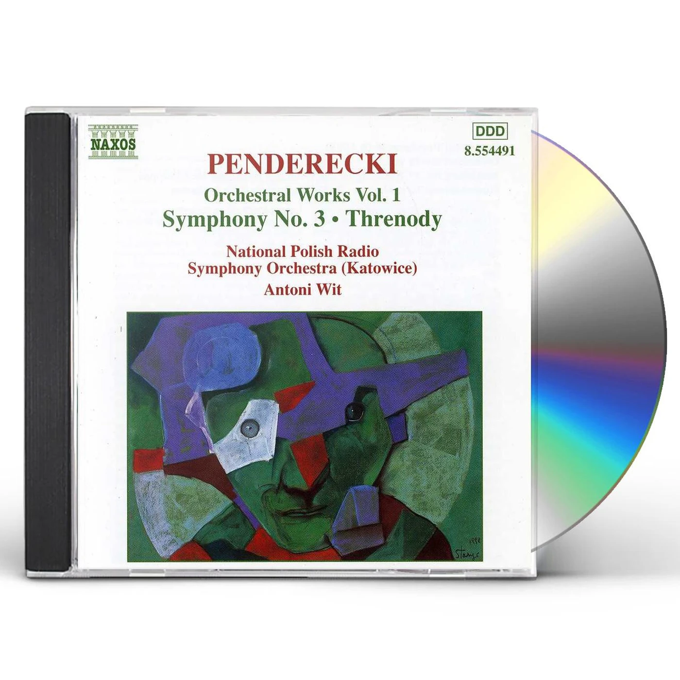 Penderecki SYMPHONY NO. 3 CD