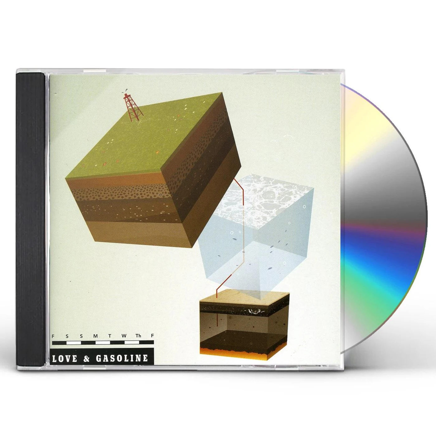 Friday Mile LOVE & GASOLINE EP CD