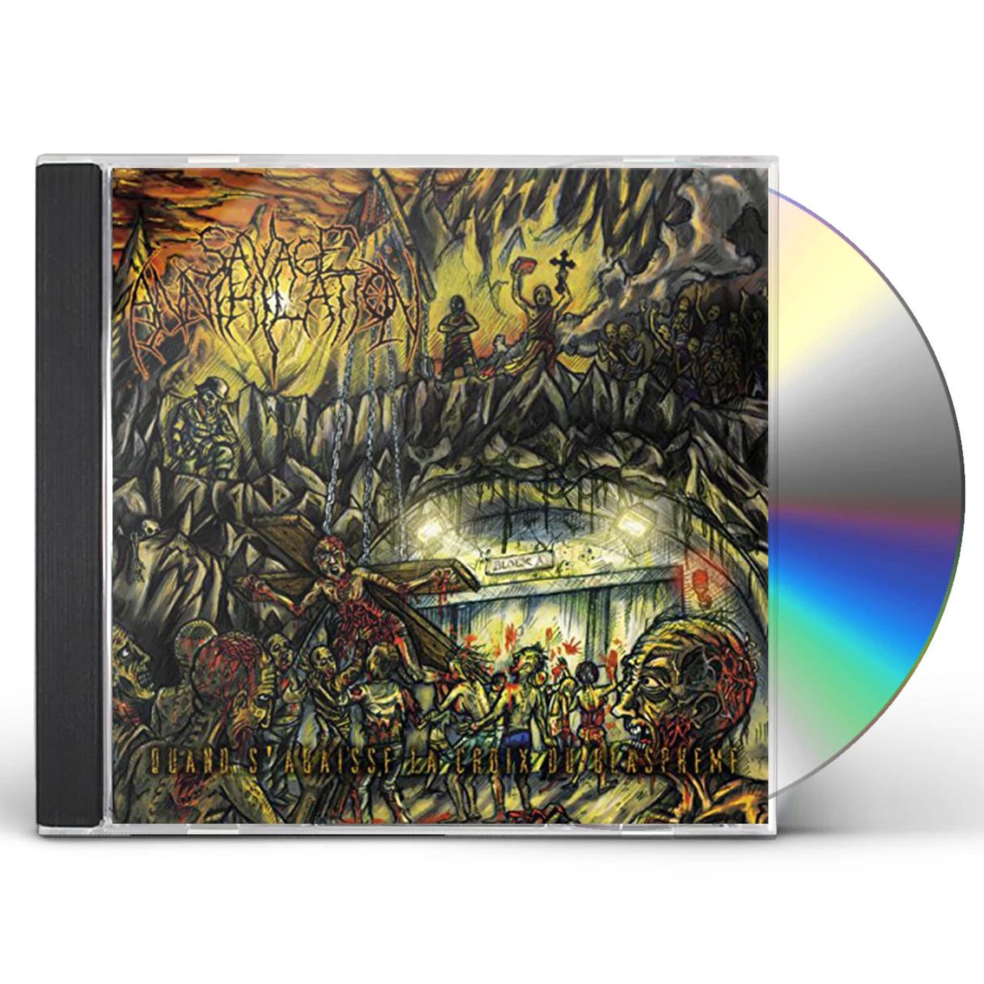 Savage Annihilation QUAND S'ABAISSE LA CROIX DU BLASPHEME CD