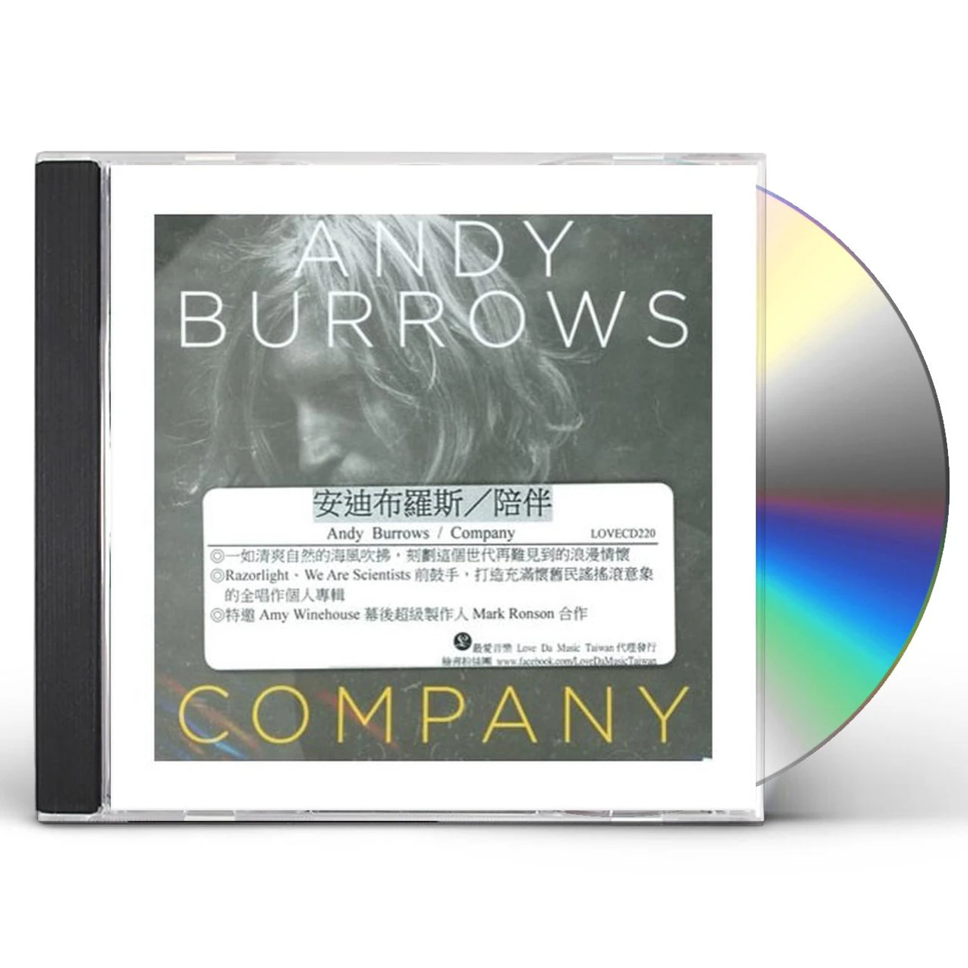 Andy Burrows COMPANY CD