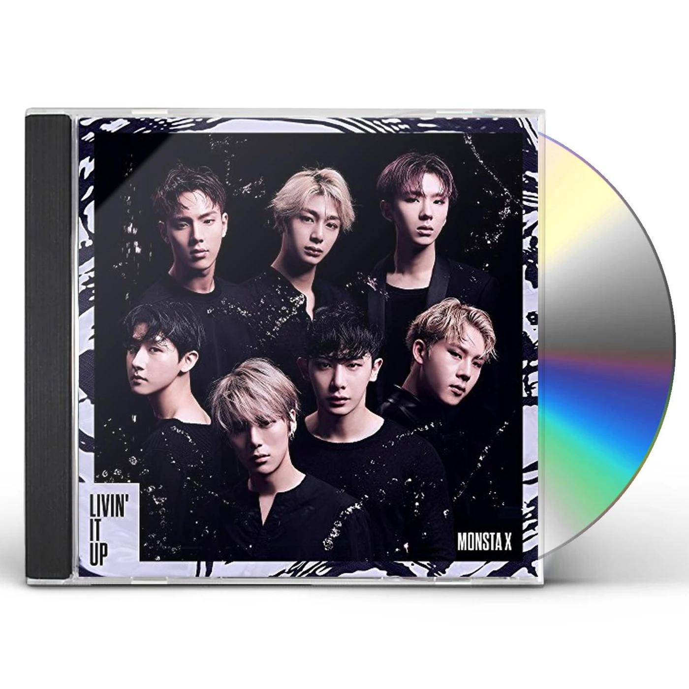 MONSTA X LIVIN' IT UP CD