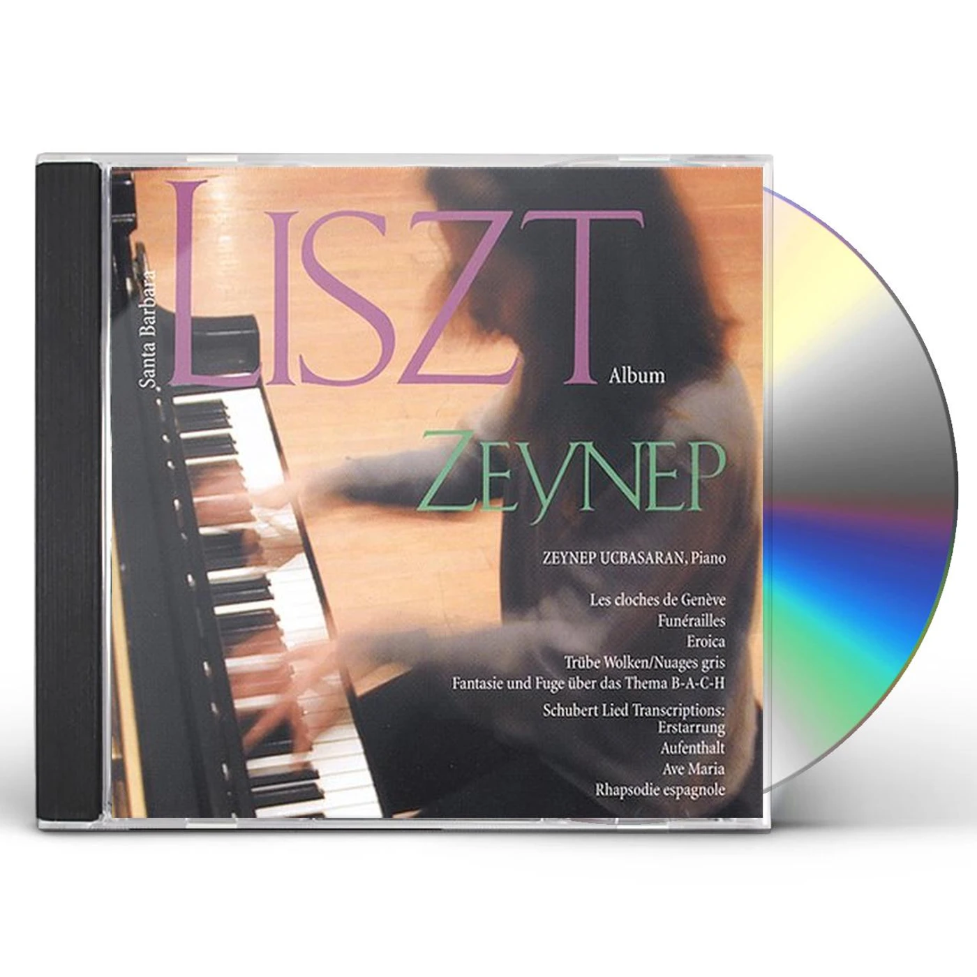 Zeynep Ucbasaran SANTA BARBARA LISZT ALBUM CD