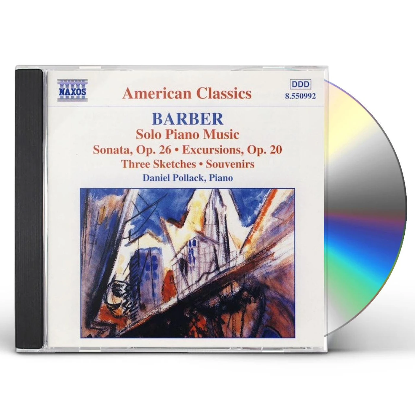 Barber SOLO PIANO MUSIC CD