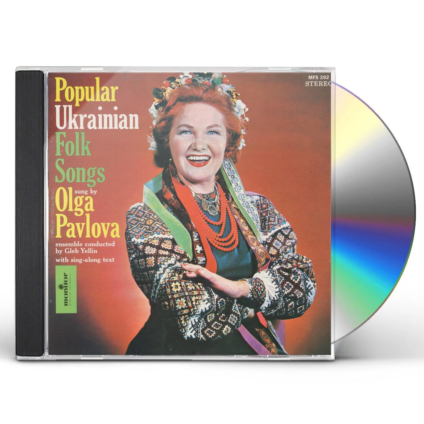 Olga Pavlova POPULAR UKRAINIAN FOLK SONGS CD
