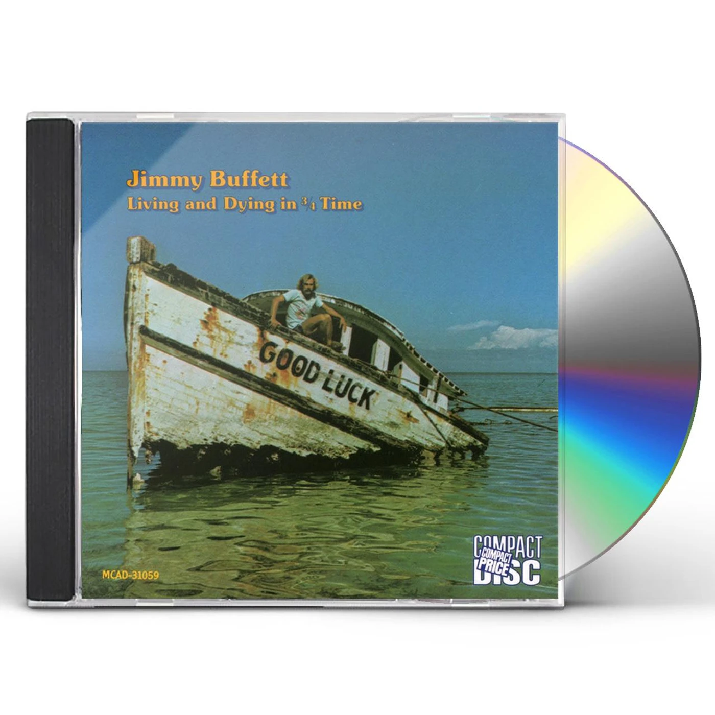 Jimmy Buffett LIVING & DYING IN 3/4 TIME CD
