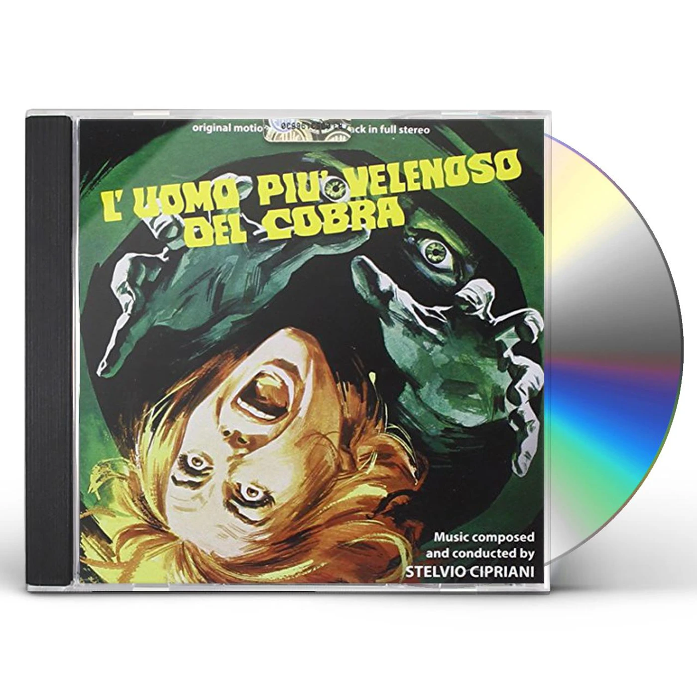 Stelvio Cipriani L'UOMO PIU VELENOSO DEL COBRA CD