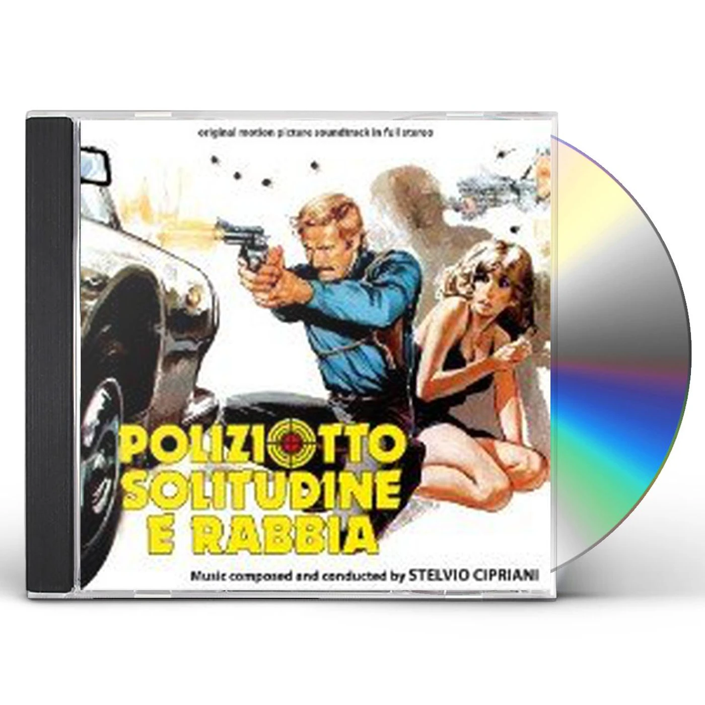 Stelvio Cipriani POLIZIOTTO SOLITUTINE E RABBIA CD