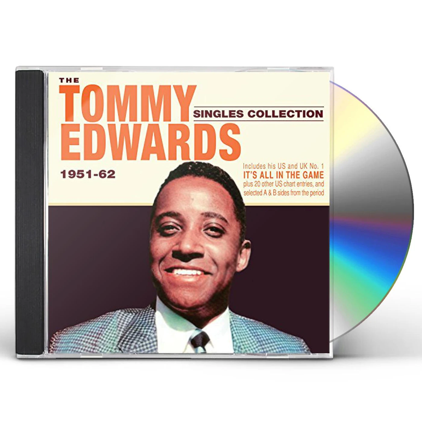 Tommy Edwards SINGLES COLLECTION 1951-62 CD