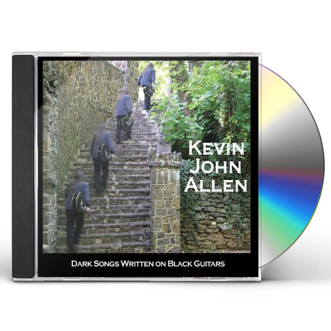 Kevin John Allen DARK SONGS WRITTEN ON BLACK GUITARS CD