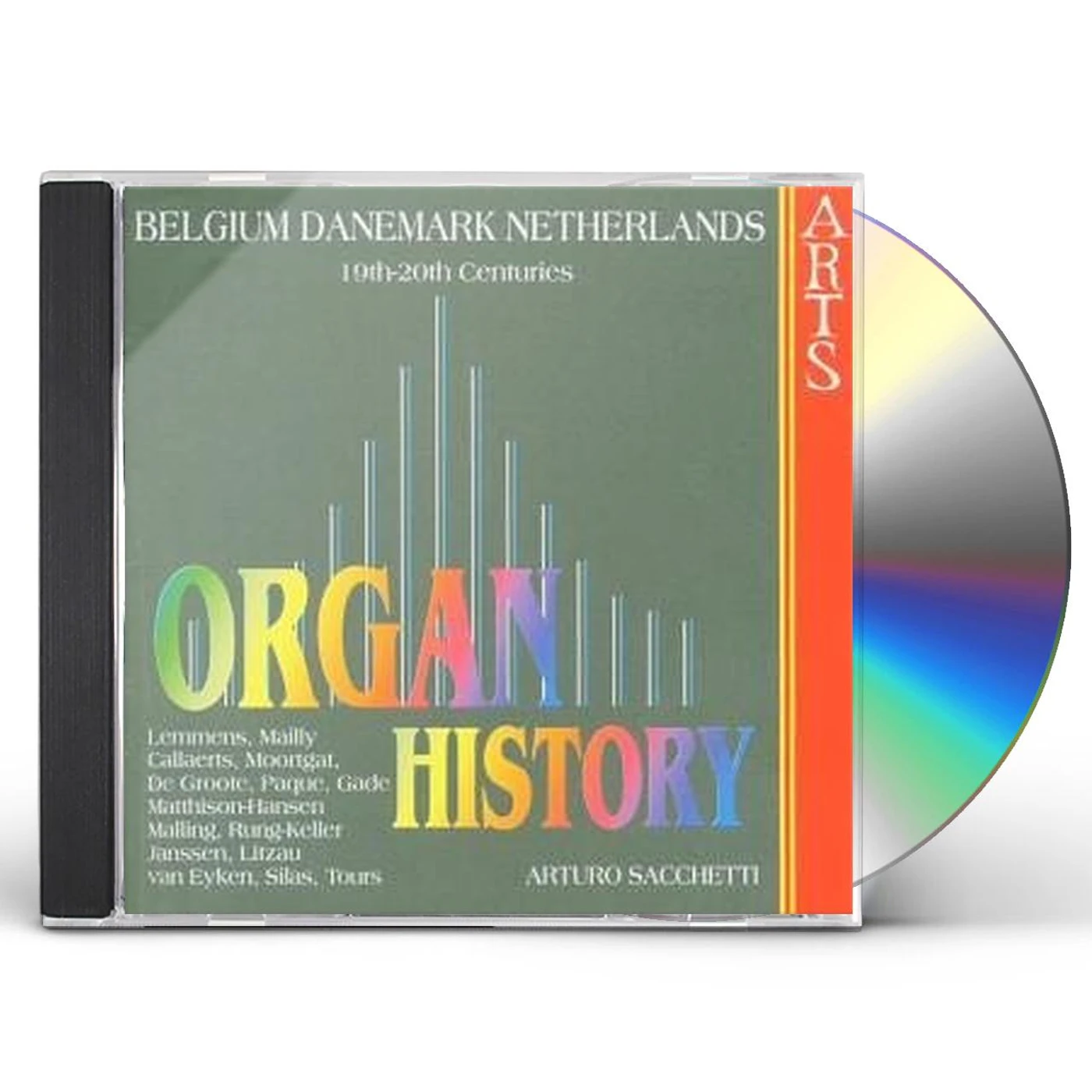 Arturo Sacchetti ORGAN MUSIC OF THE LOW COUNTRIES CD