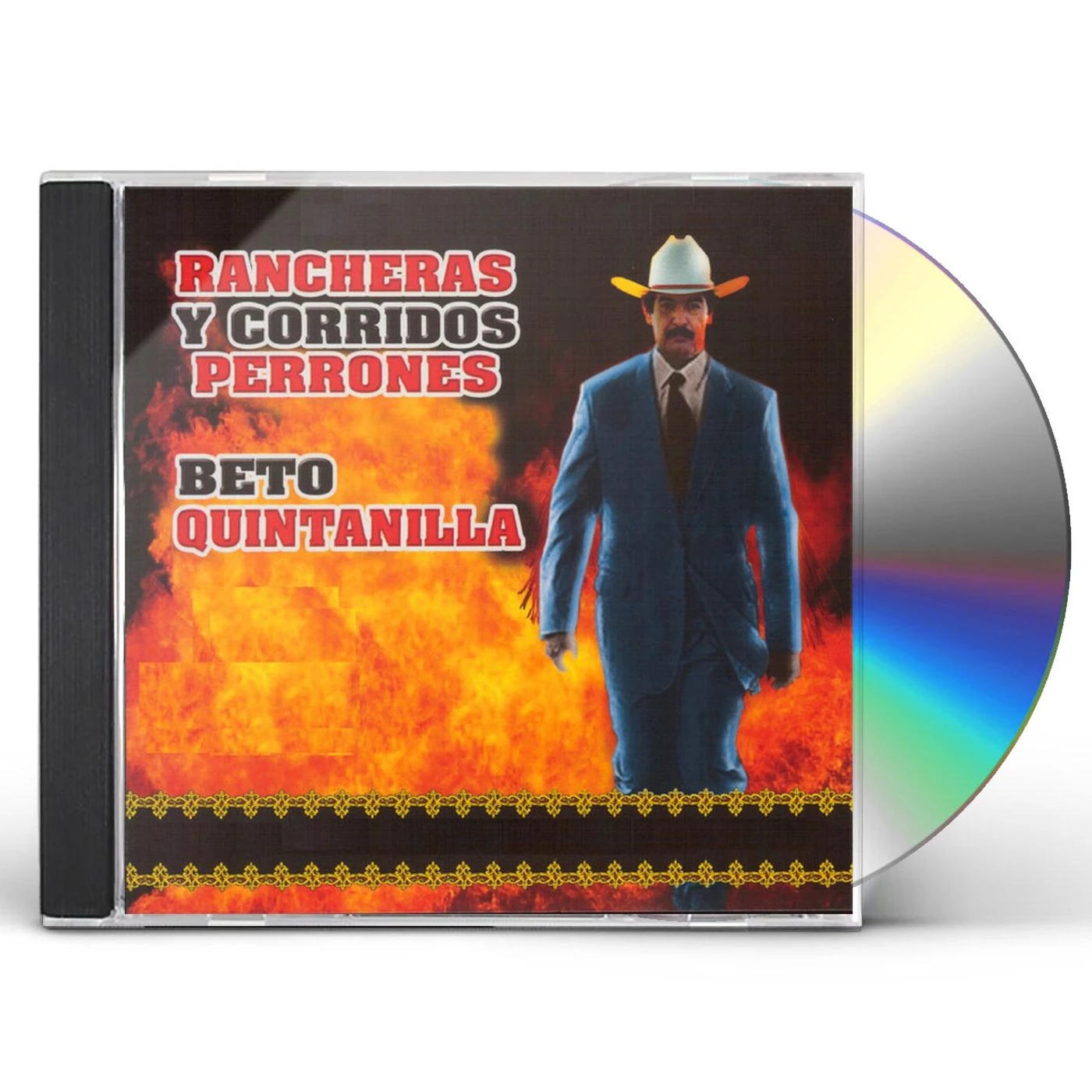 Beto Quintanilla RANCHERAS & CORRIDOS PERRONES CD