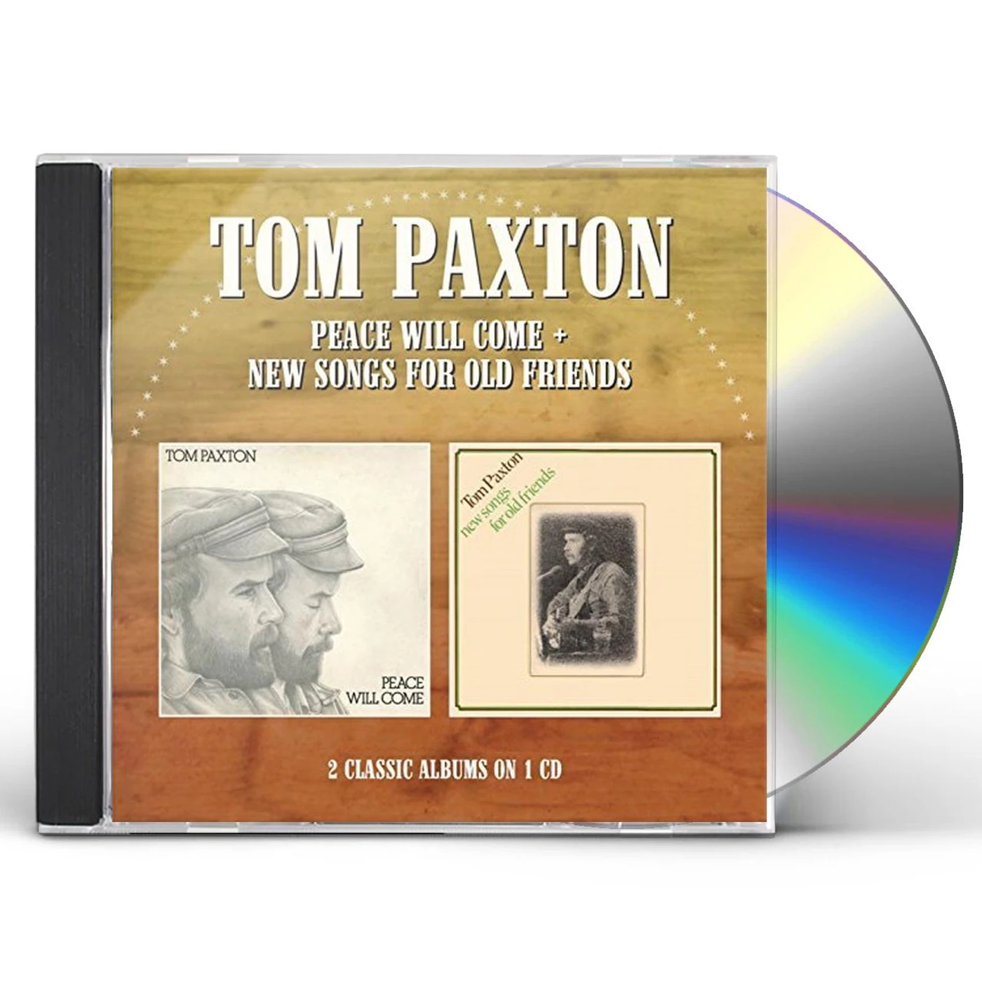Tom Paxton PEACE WILL COME / NEW SONGS FOR OLD FRIENDS CD