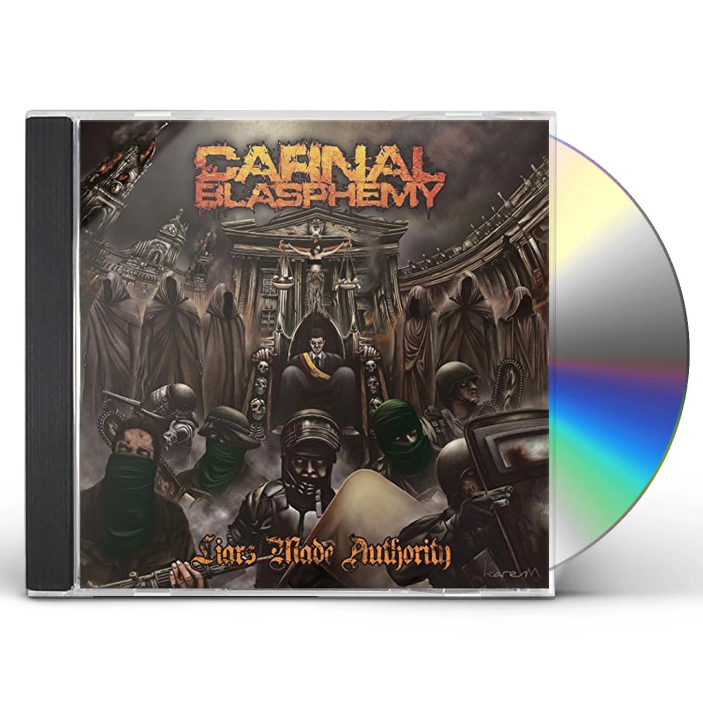 Carnal Blasphemy LIARS MADE AUTHORITY CD