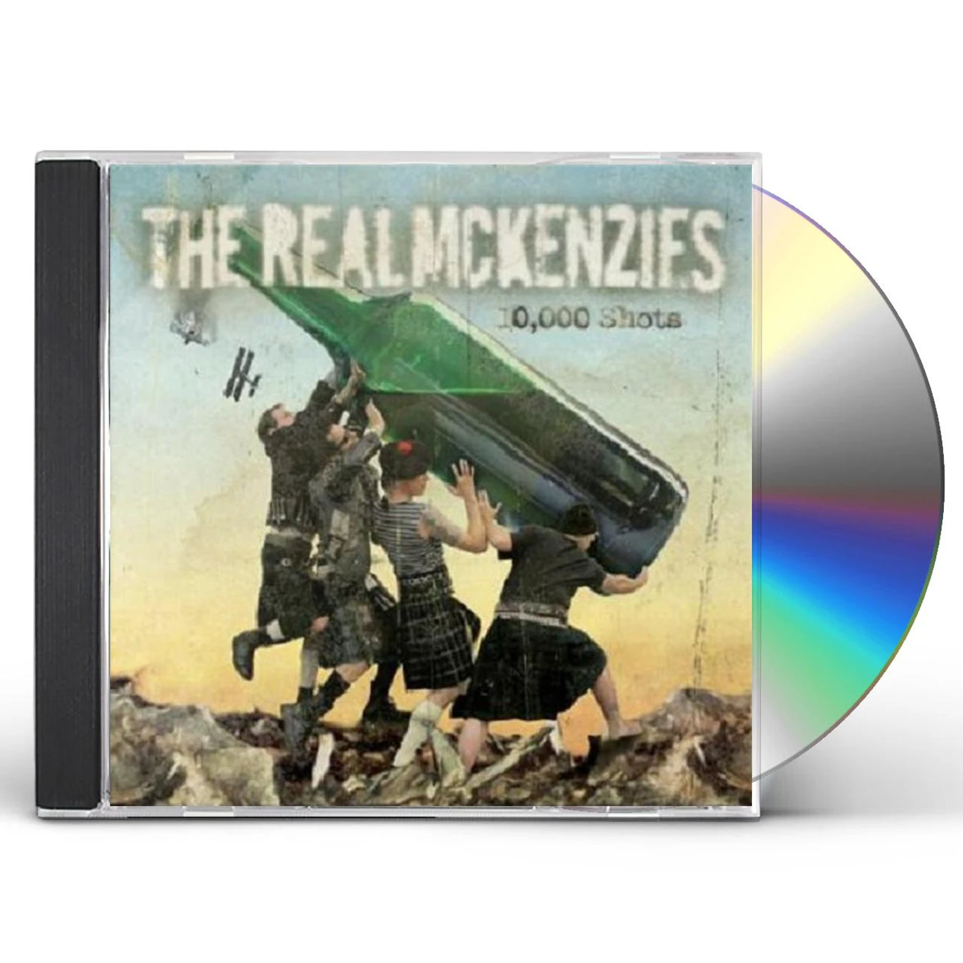 The Real McKenzies 10,000 SHOTS CD