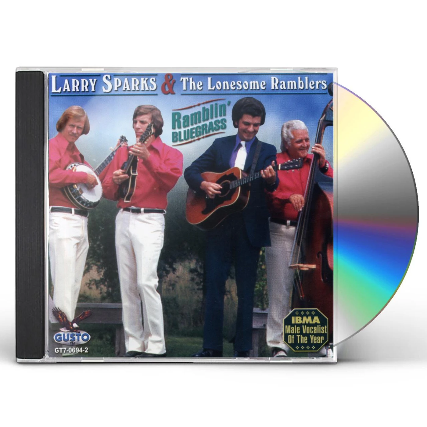 Larry Sparks RAMBLIN BLUEGRASS CD