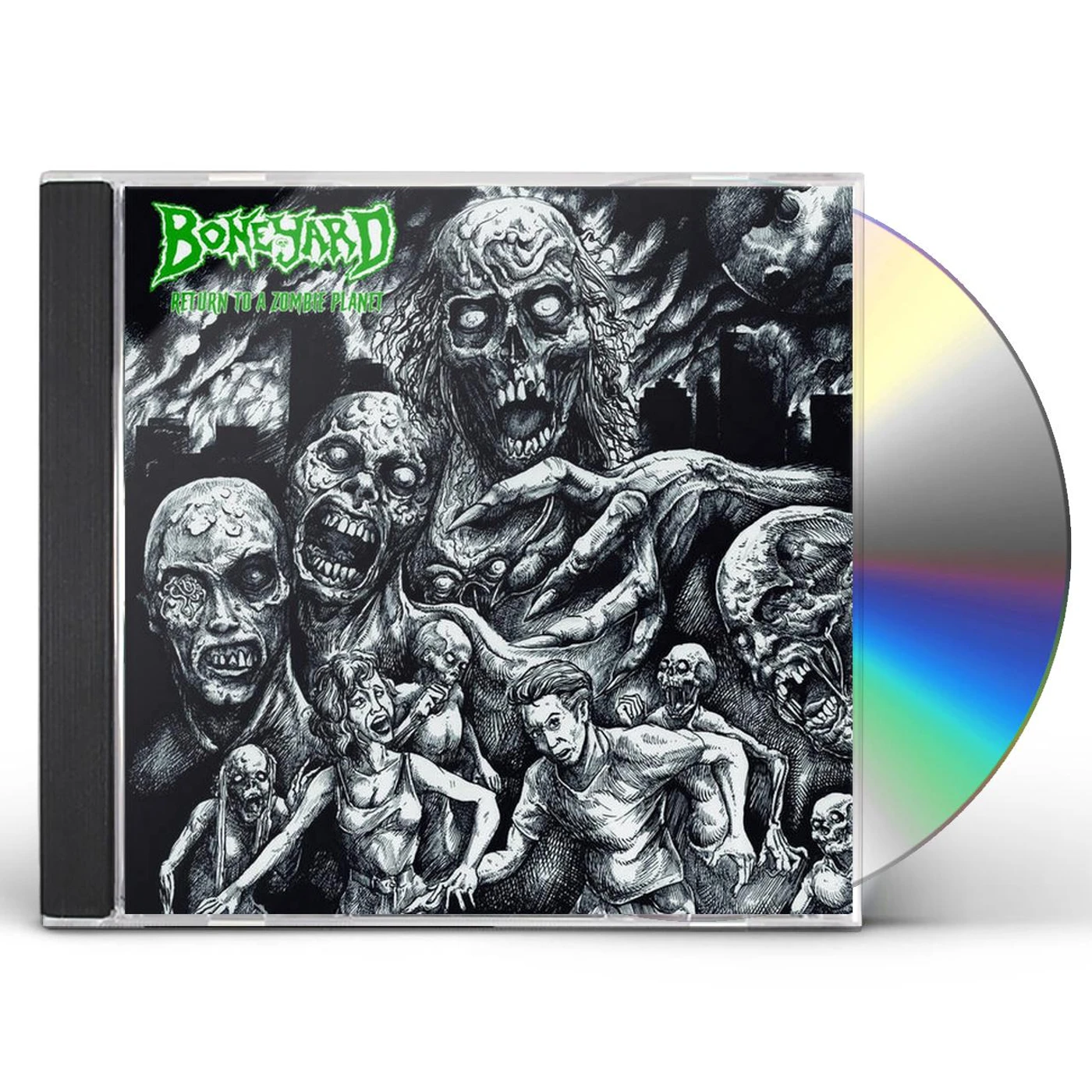 Boneyard BACK TO A ZOMBIE PLANET CD
