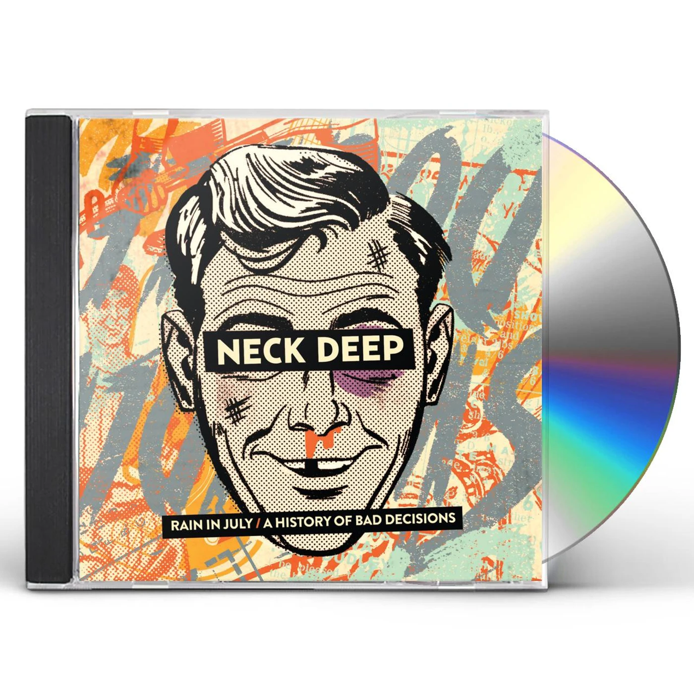 Neck Deep RAIN IN JULY / A HISTORY OF BAD DECISIONS CD
