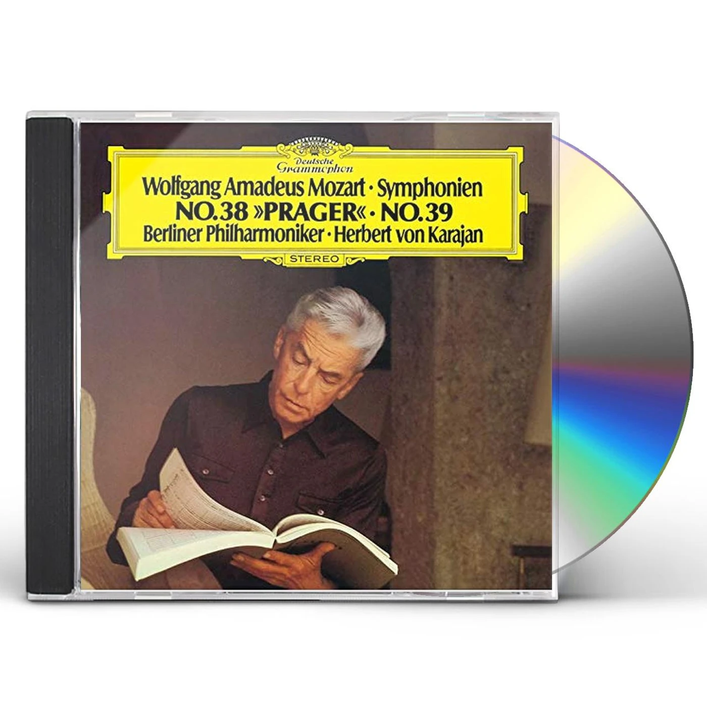 MOZART / HERBERT VON KARAJAN MOZART: SYMPHONIES 36 38 & 39 CD