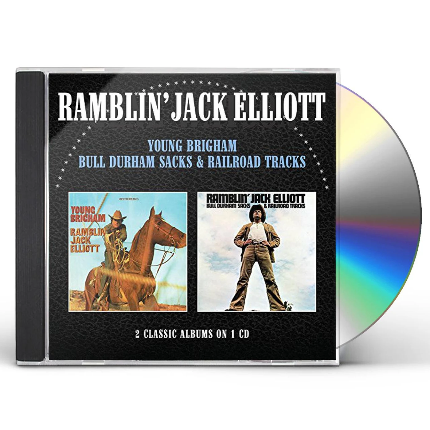 Ramblin' Jack Elliott YOUNG BRIGHAM / BULL DURHAM SACKS & RAILROAD TRACK CD