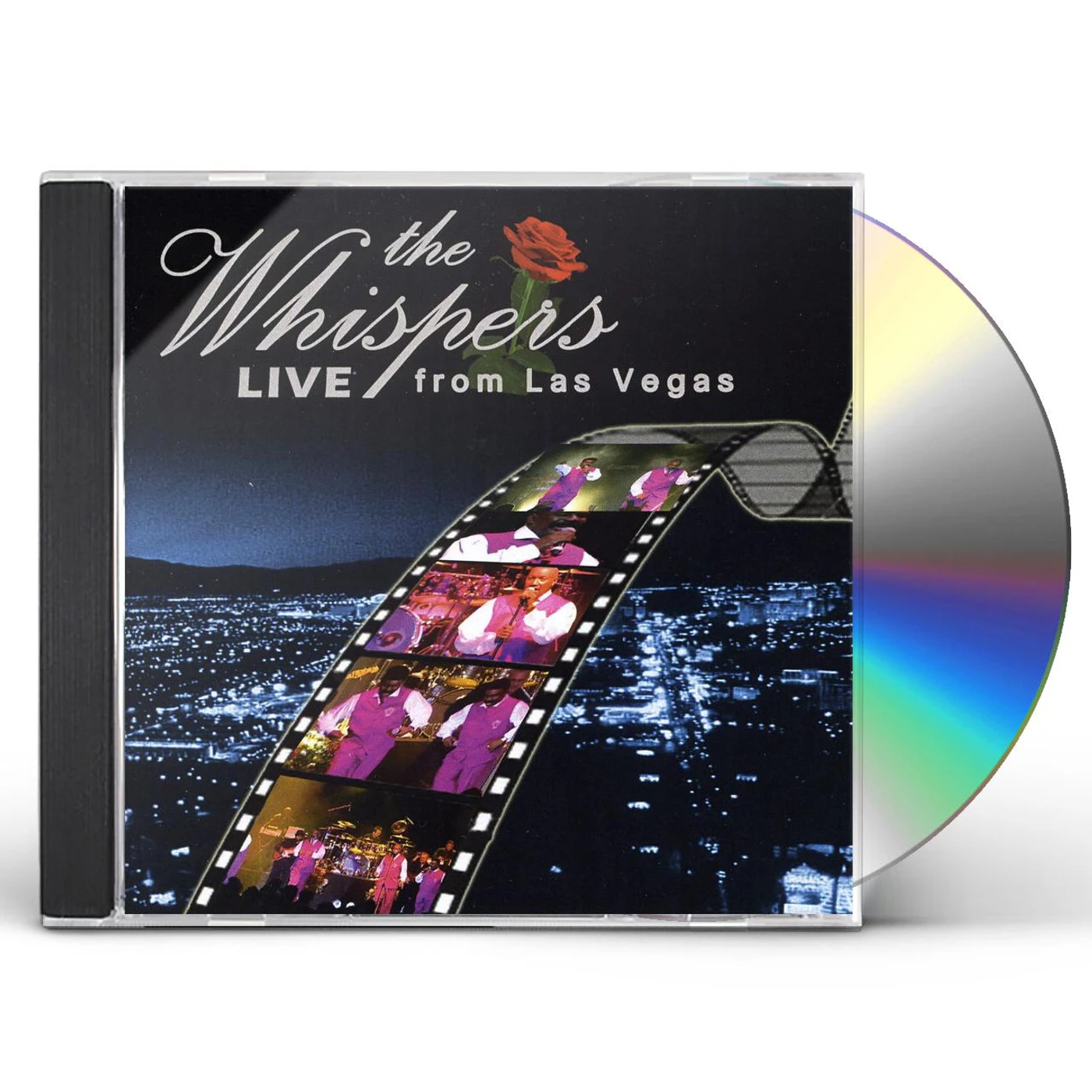 Whispers LIVE FROM LAS VEGAS CD