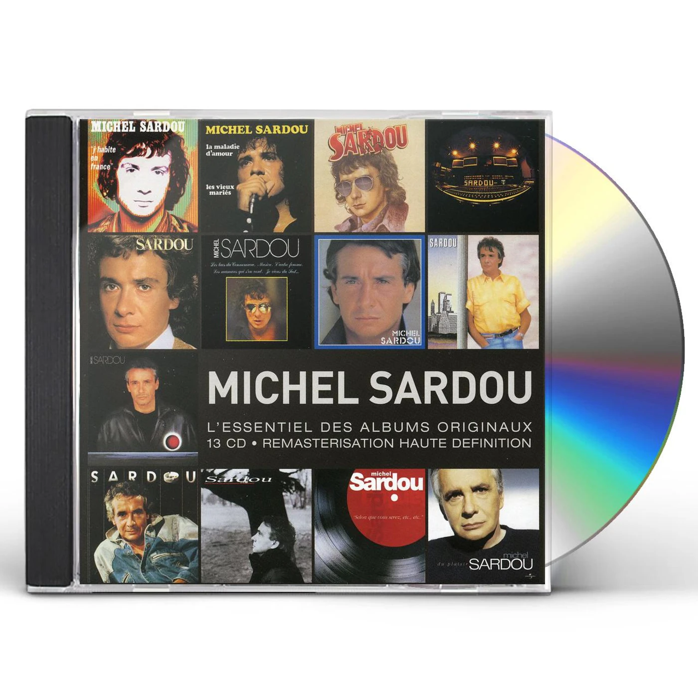Michel Sardou L'ESSENTIEL DES ALBUMS STUDIO CD