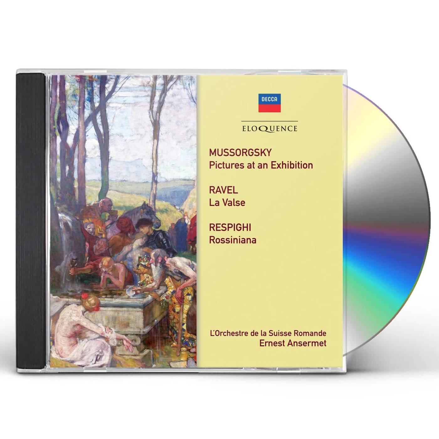 Ernest Ansermet MUSSORGSKY RAVEL RESPIGHI: ORCHESTRAL WORKS CD