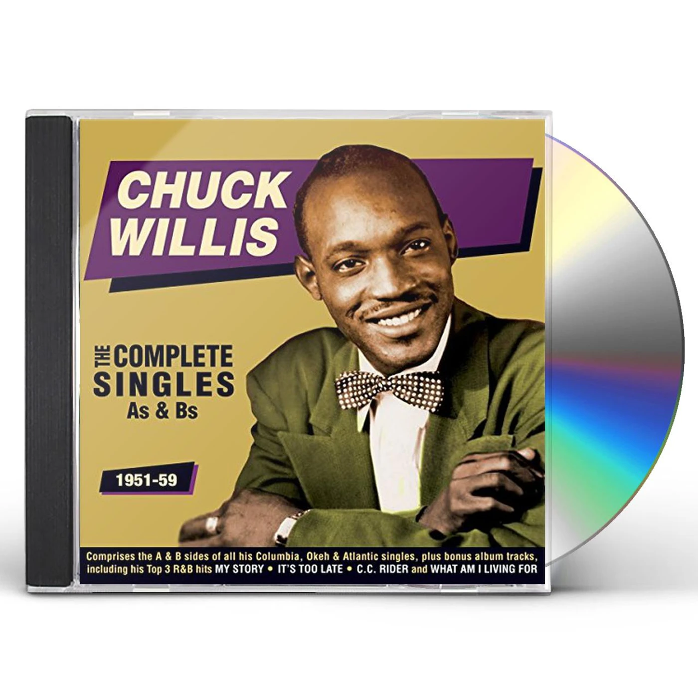 Chuck Willis COMPLETE SINGLES AS CD