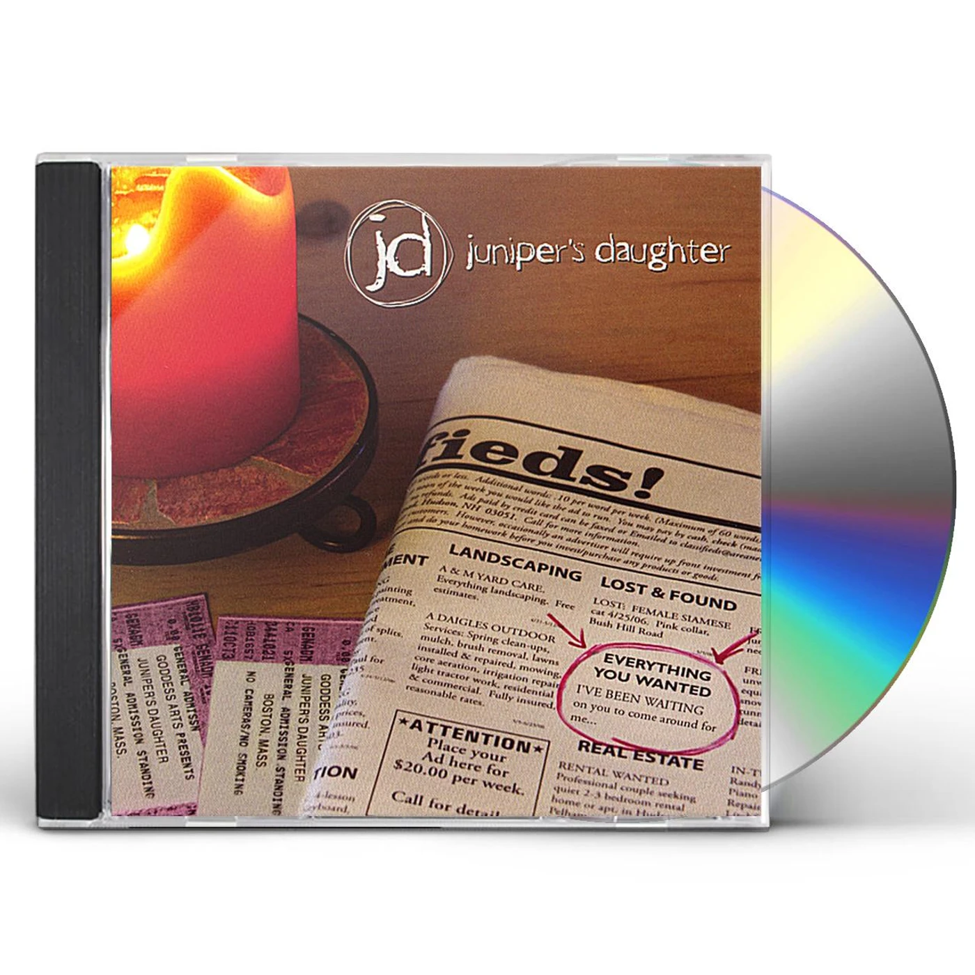 Juniper's Daughter EVERYTHING YOU WANTED CD