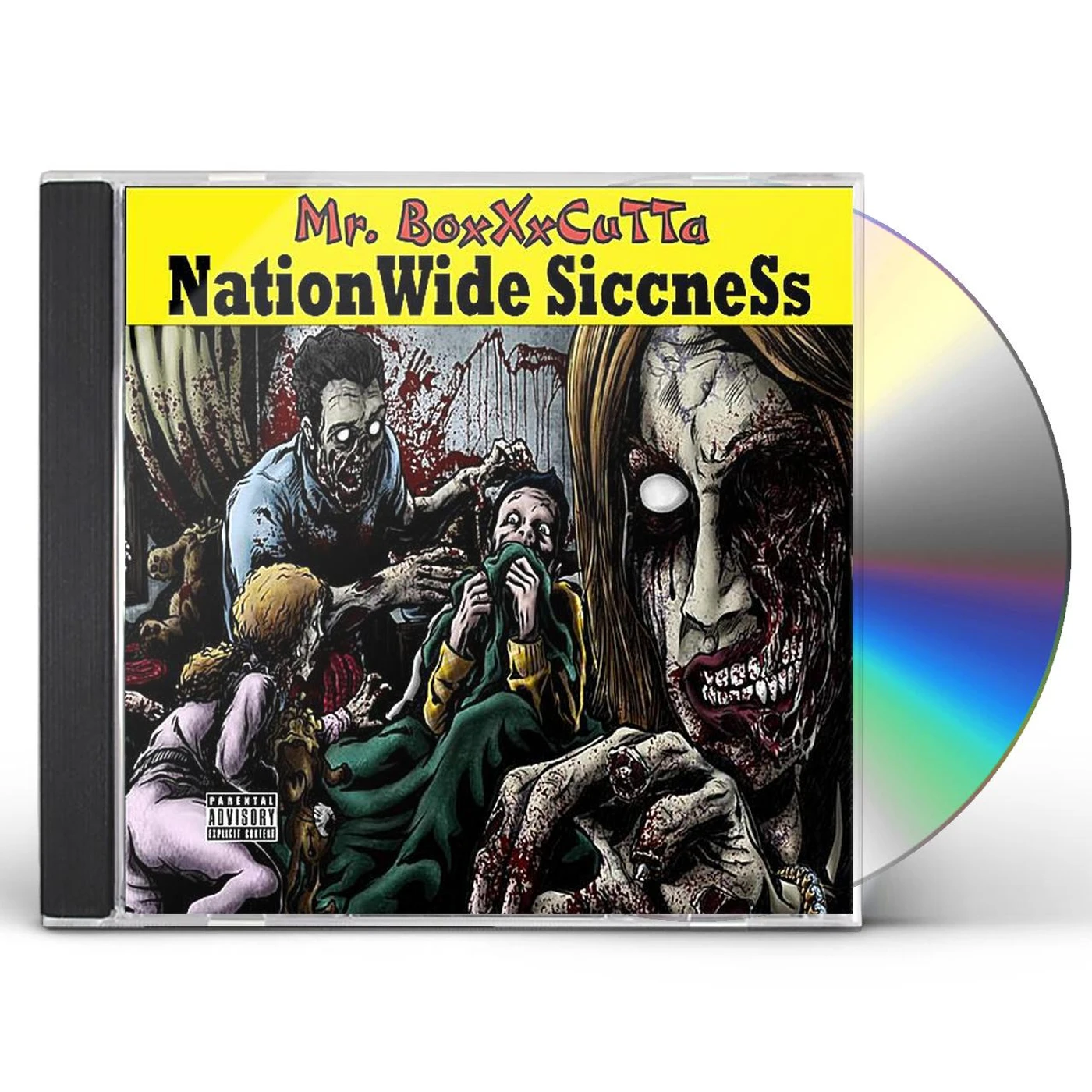 Mr. Boxxxcutta NATION WIDE SICCNESS CD