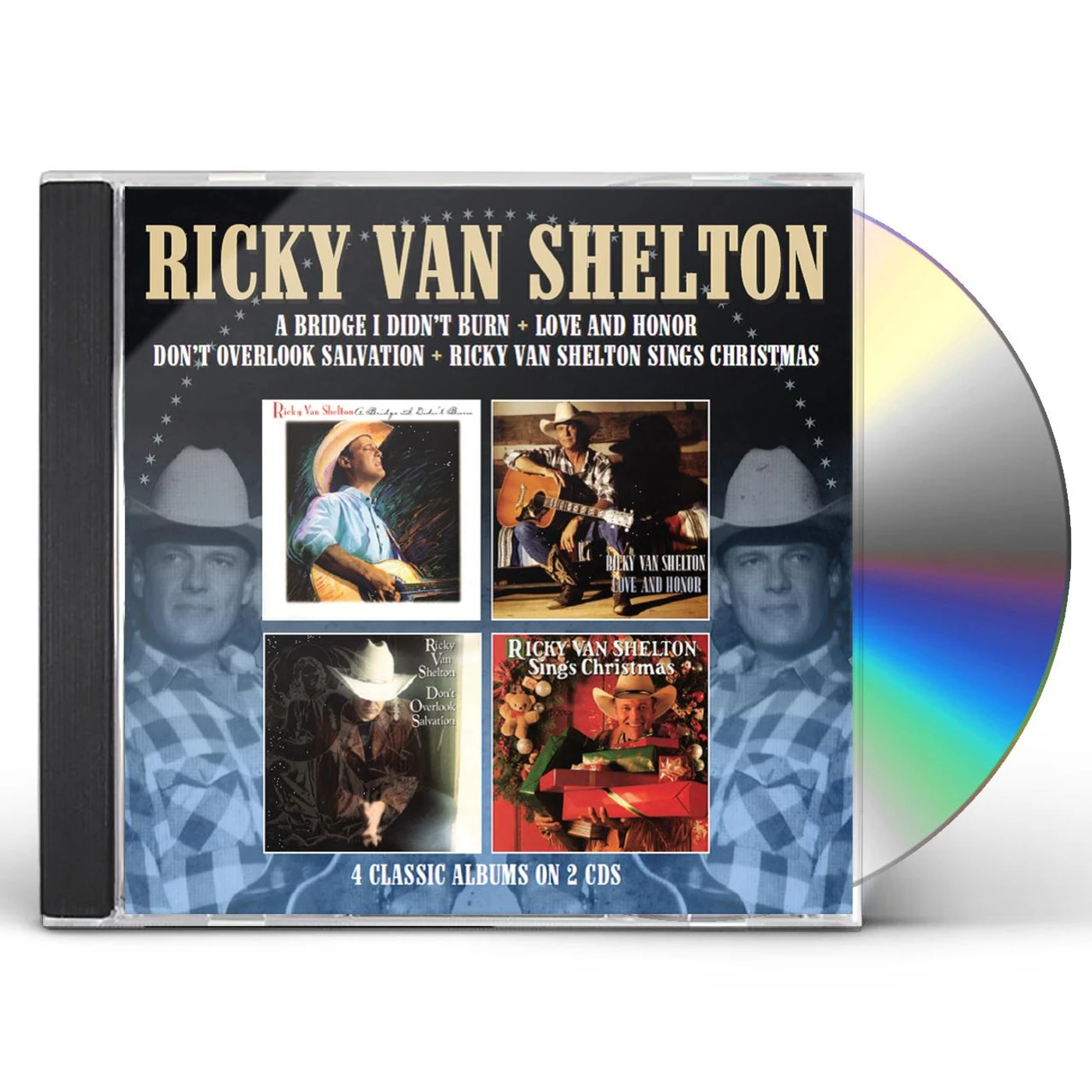 Ricky Van Shelton BRIDGE I DIDN'T BURN / LOVE & HONOR / DON'T CD