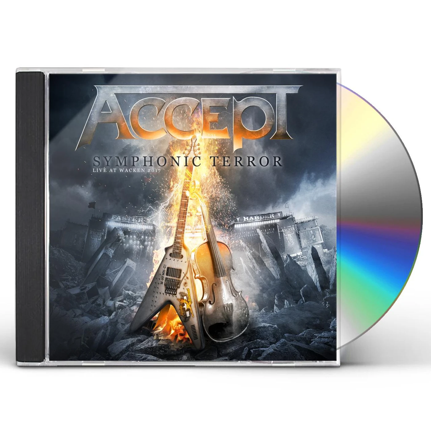 Accept SYMPHONIC TERROR - LIVE AT WACKEN 2017 (2CD/BLU-RAY) CD