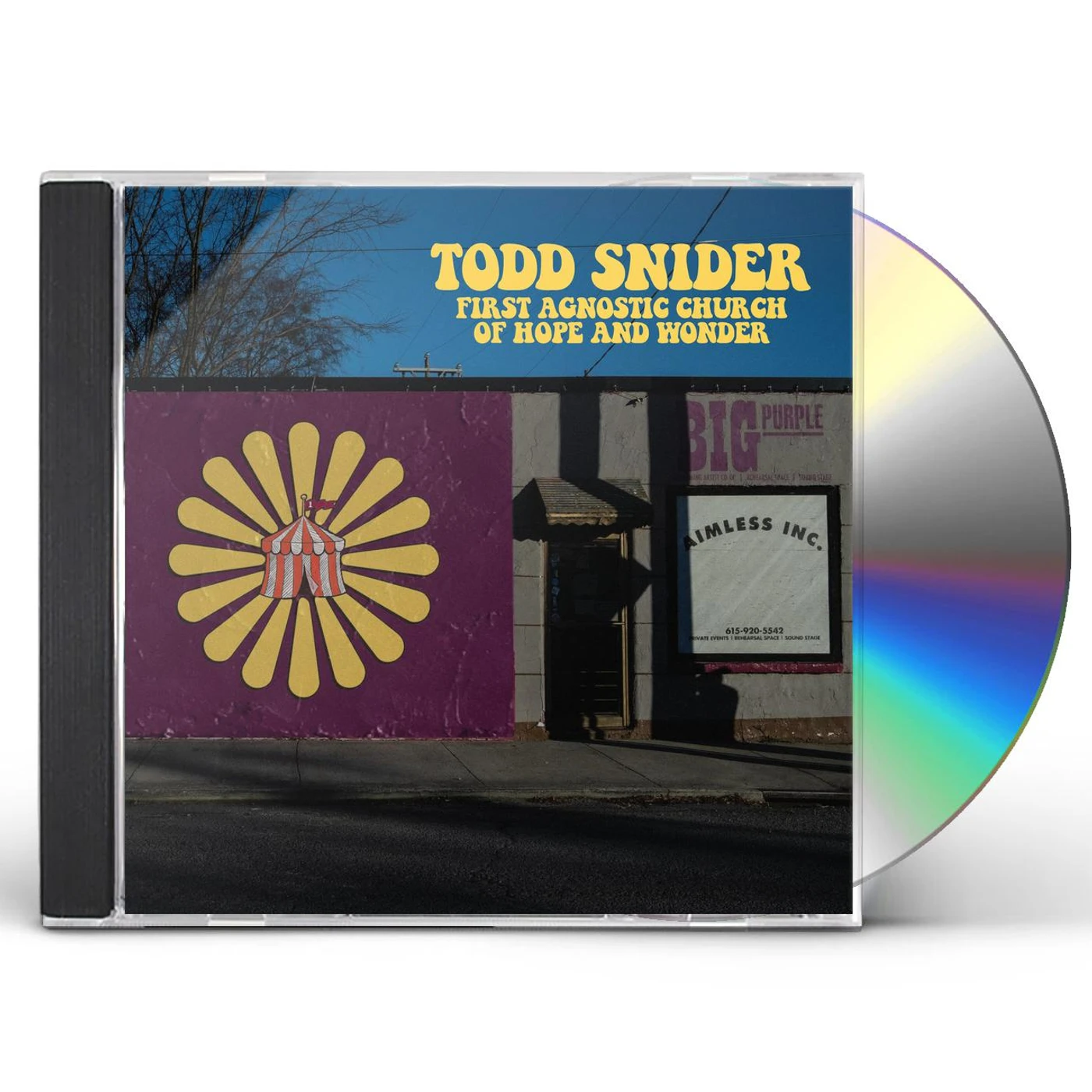 Todd Snider FIRST AGNOSTIC CHURCH OF HOPE & WONDER CD
