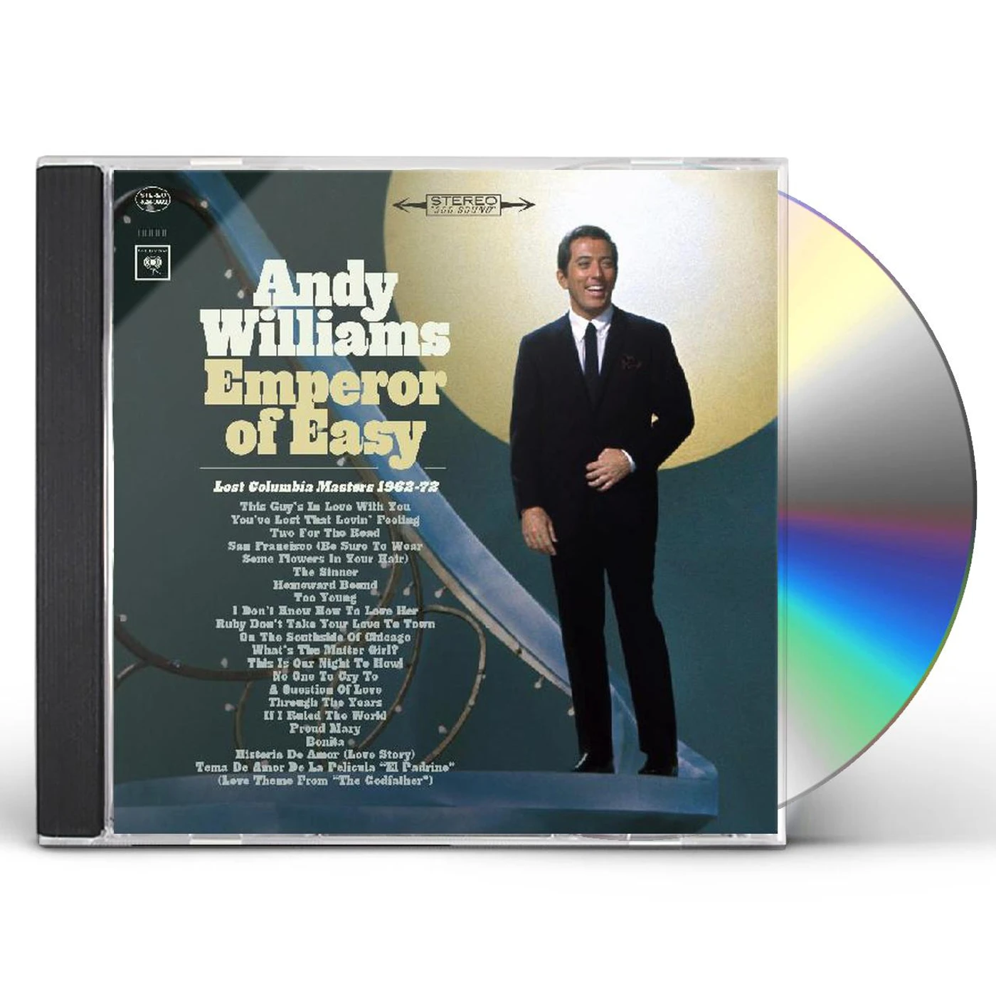 Andy Williams EMPEROR OF EASY--LOST COLUMBIA MASTERS 1962-1972 (PHOTO/LINER NOTES) CD