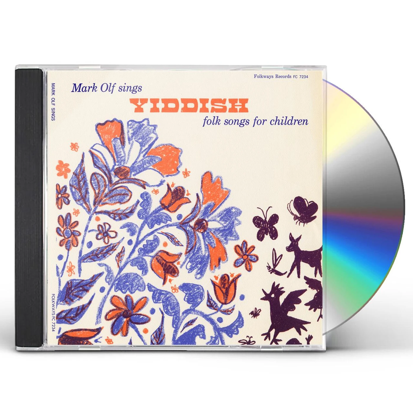 Mark Olf YIDDISH FOLK SONGS FOR CHILDREN CD