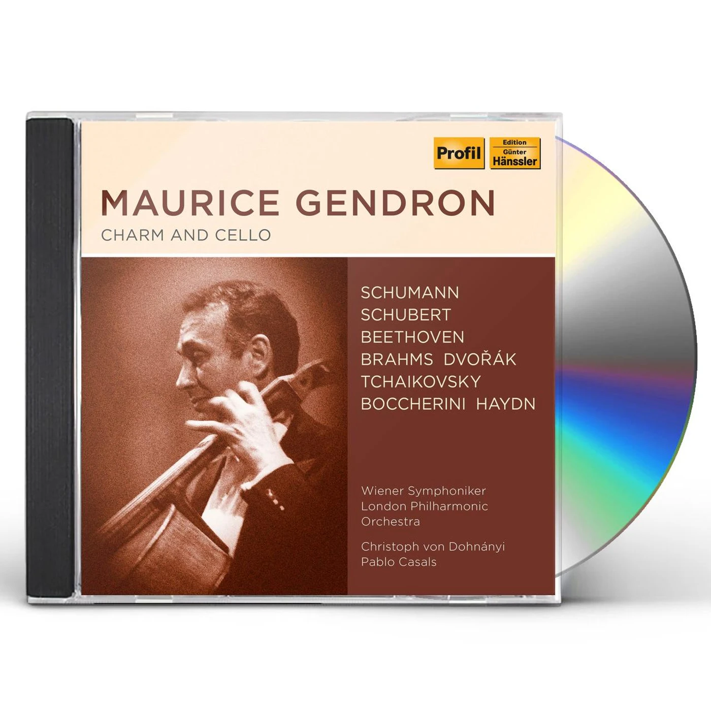 MAURICE GENDRON: CHARM CELLO CD