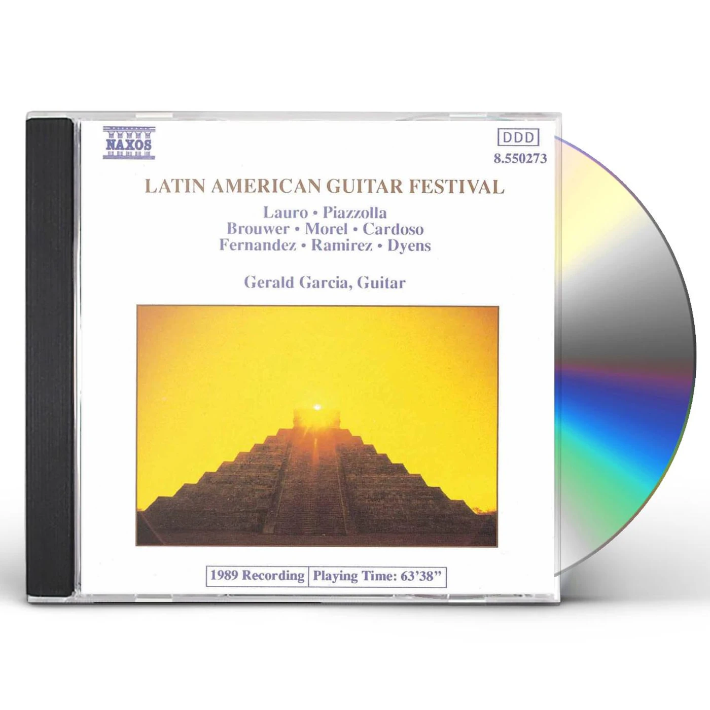 Gerald Garcia LATIN AMERICAN GUITAR FESTIVAL CD