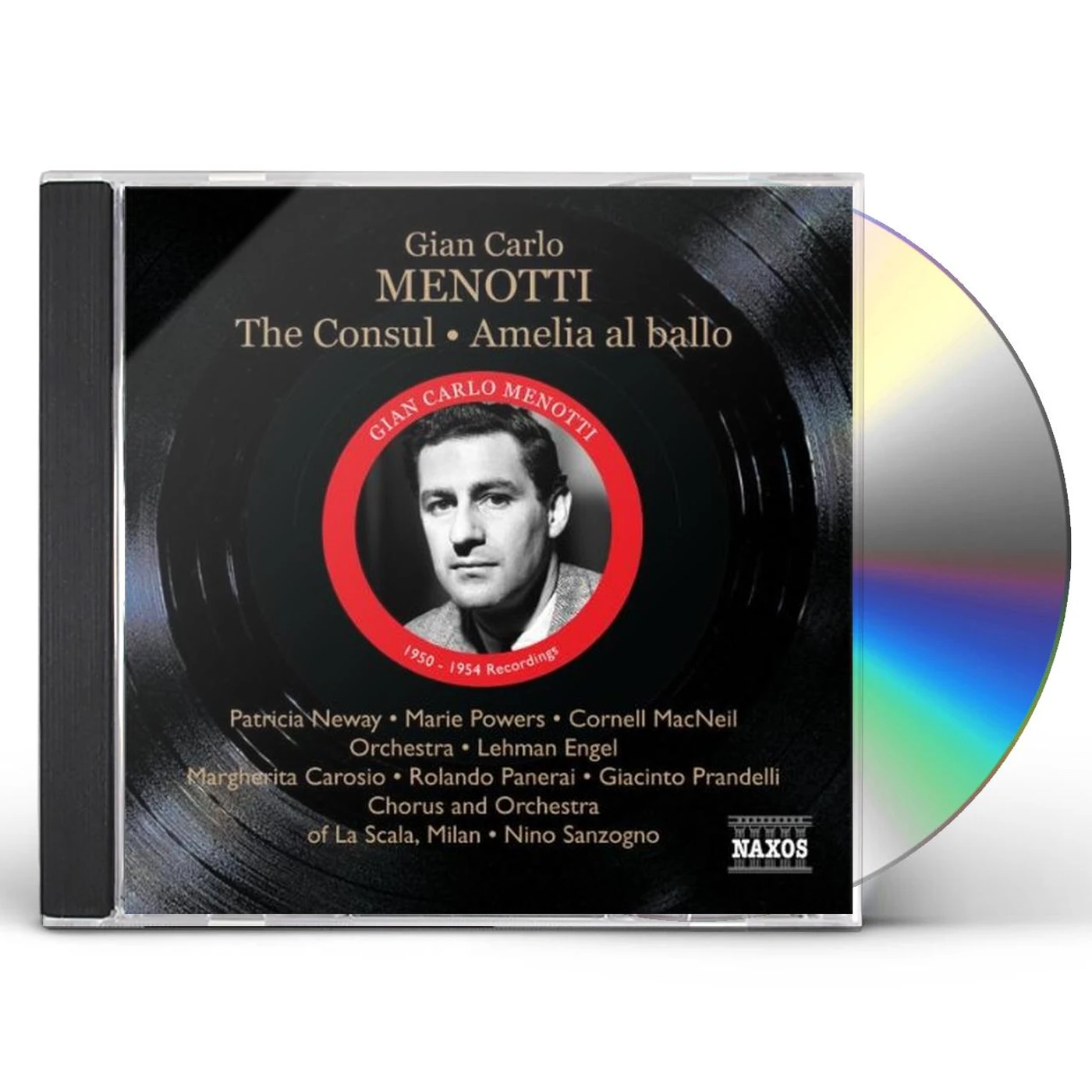 Nino Sanzogno MENOTTI: THE CONSUL CD