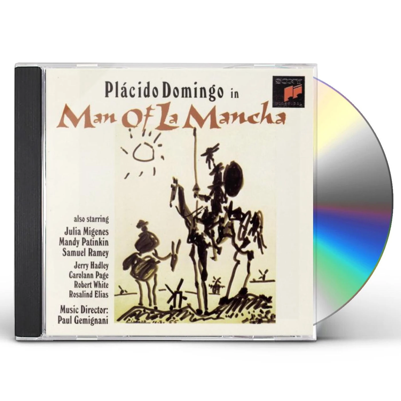 Plácido Domingo MAN OF LA MANCHA CD
