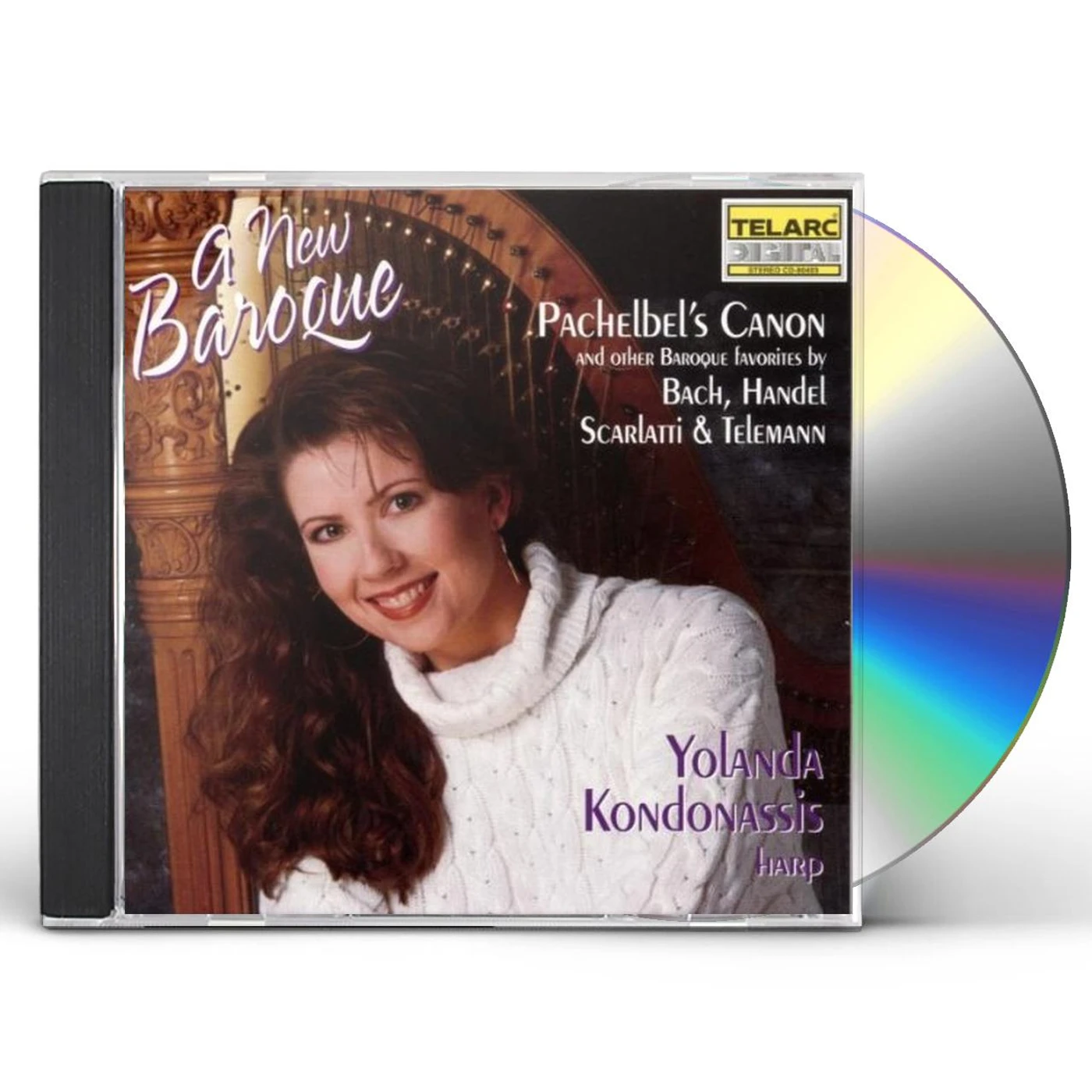 Yolanda Kondonassis NEW BAROQUE CD