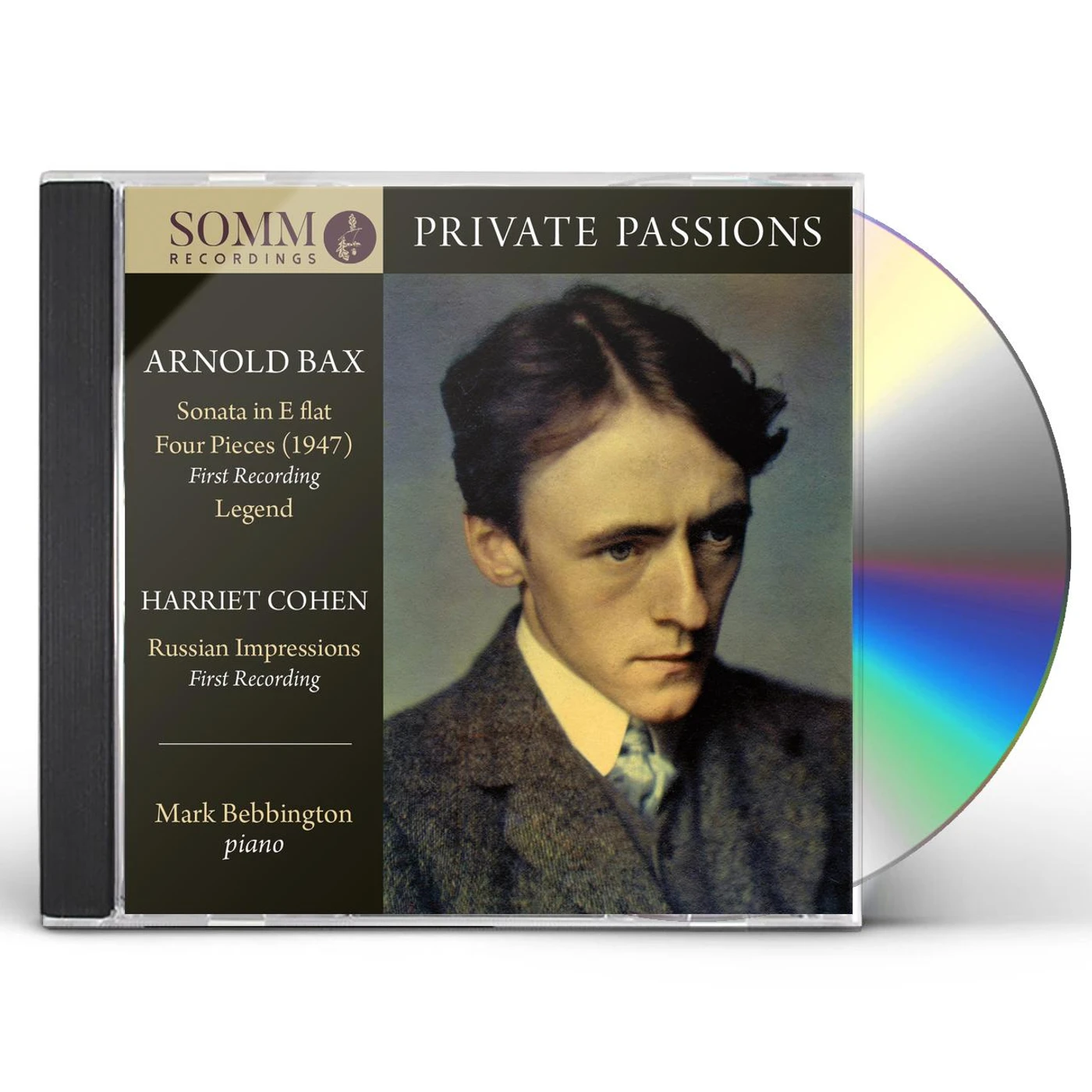 MARK BEBBINGTON: PRIVATE PASSIONS - PIANO MUSIC BY ARNOLD BAX & HARRIET COHEN CD