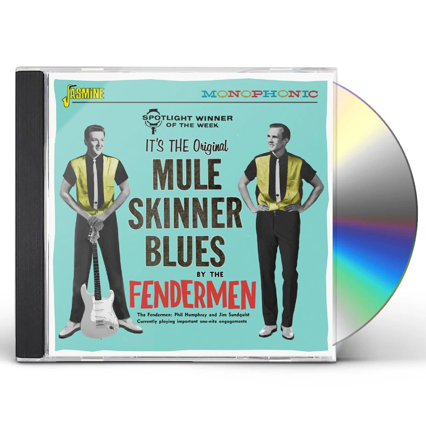 The Fendermen MULE SKINNER BLUES CD