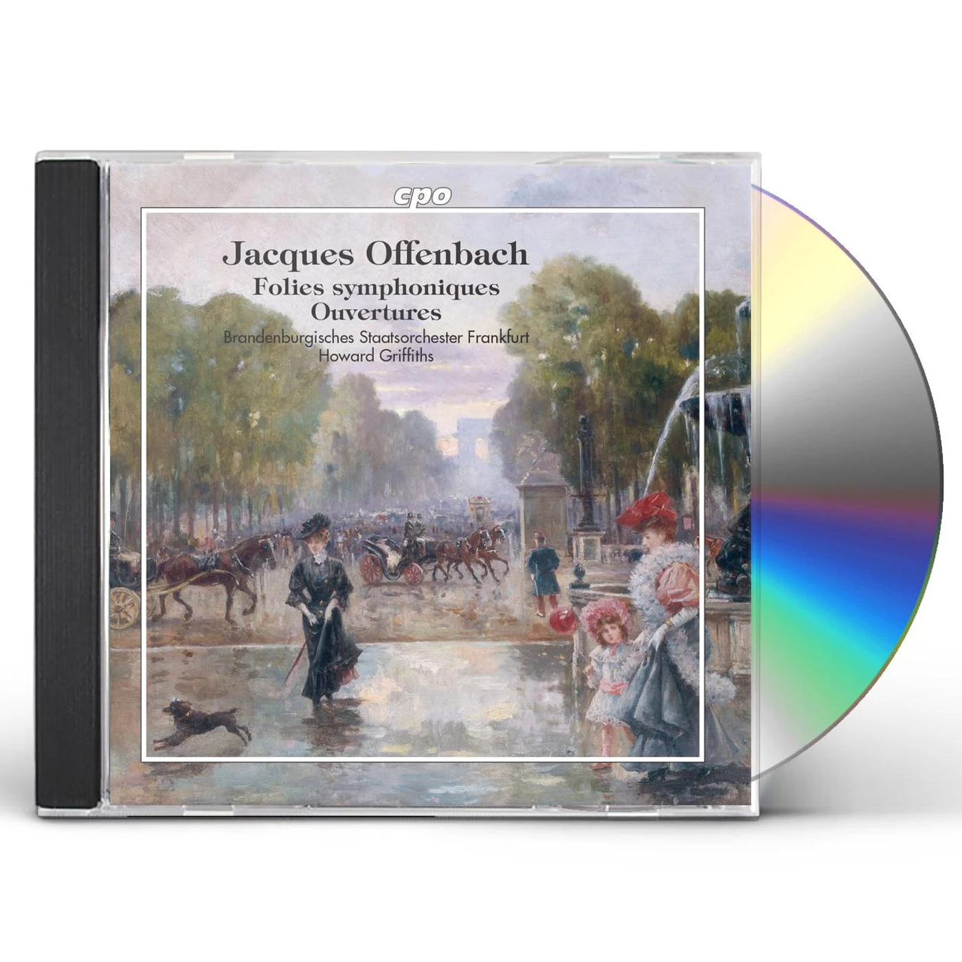 Brandenburgisches Staatsorchester Frankfurt OFFENBACH: FOLIES SYMPHONIQUES CD