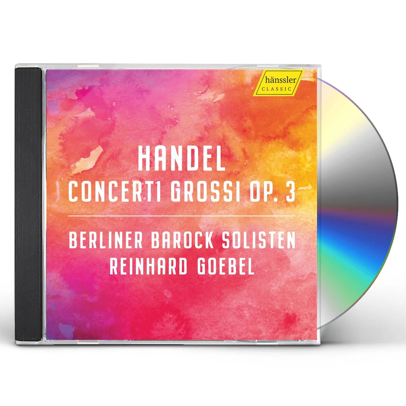 Berliner Barock Solisten HANDEL: CONCERTI GROSSI, OP. 3 CD