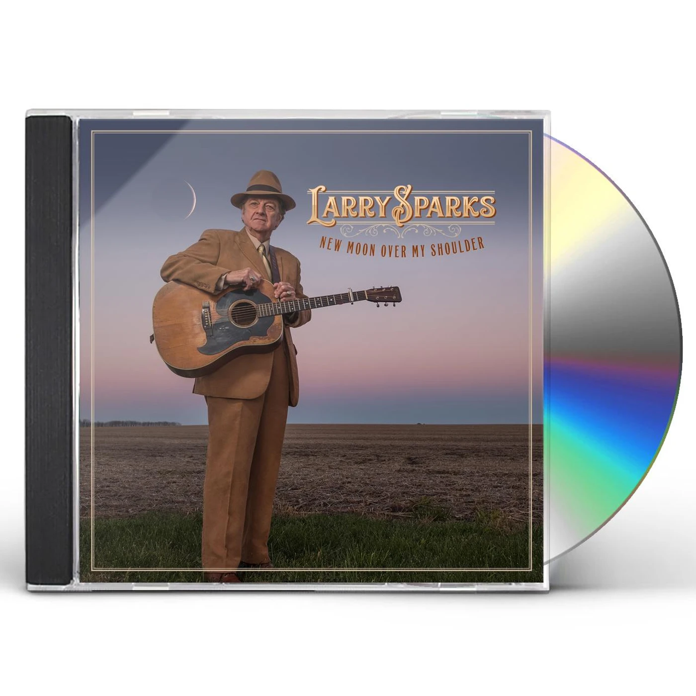 Larry Sparks NEW MOON OVER MY SHOULDER CD