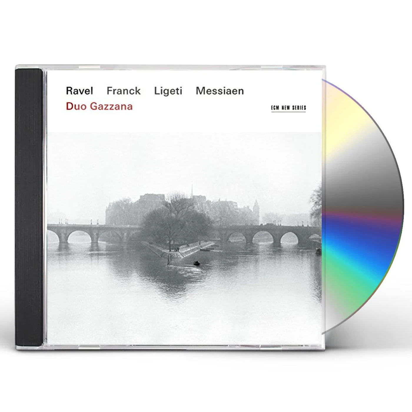 Duo Gazzana RAVEL FRANCK MESSIAEN LIGETI CD