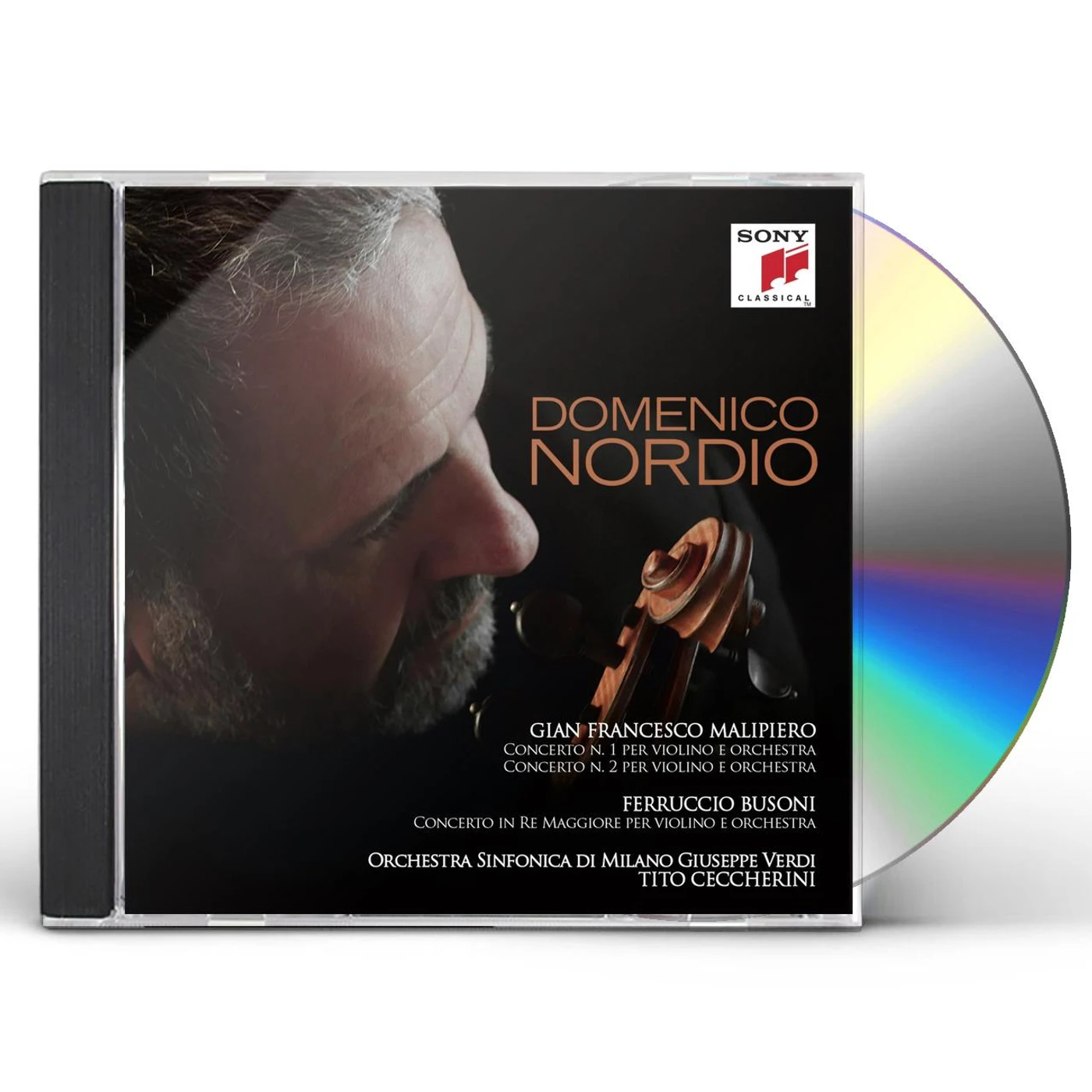 Domenico Nordio MALIPIERO / BUSONI: VIOLIN CONCERTOS CD