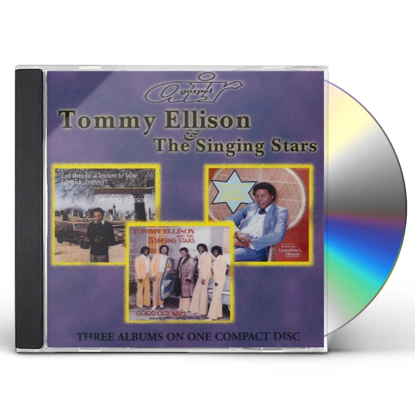 Tommy Ellison 3 ALBUMS ON 1 CD CD