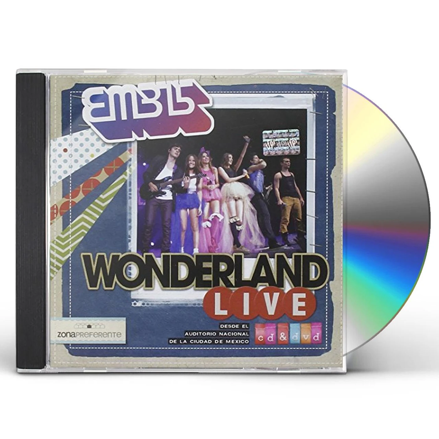 EME-15 WONDERLAND LIVE (CD/DVD) CD