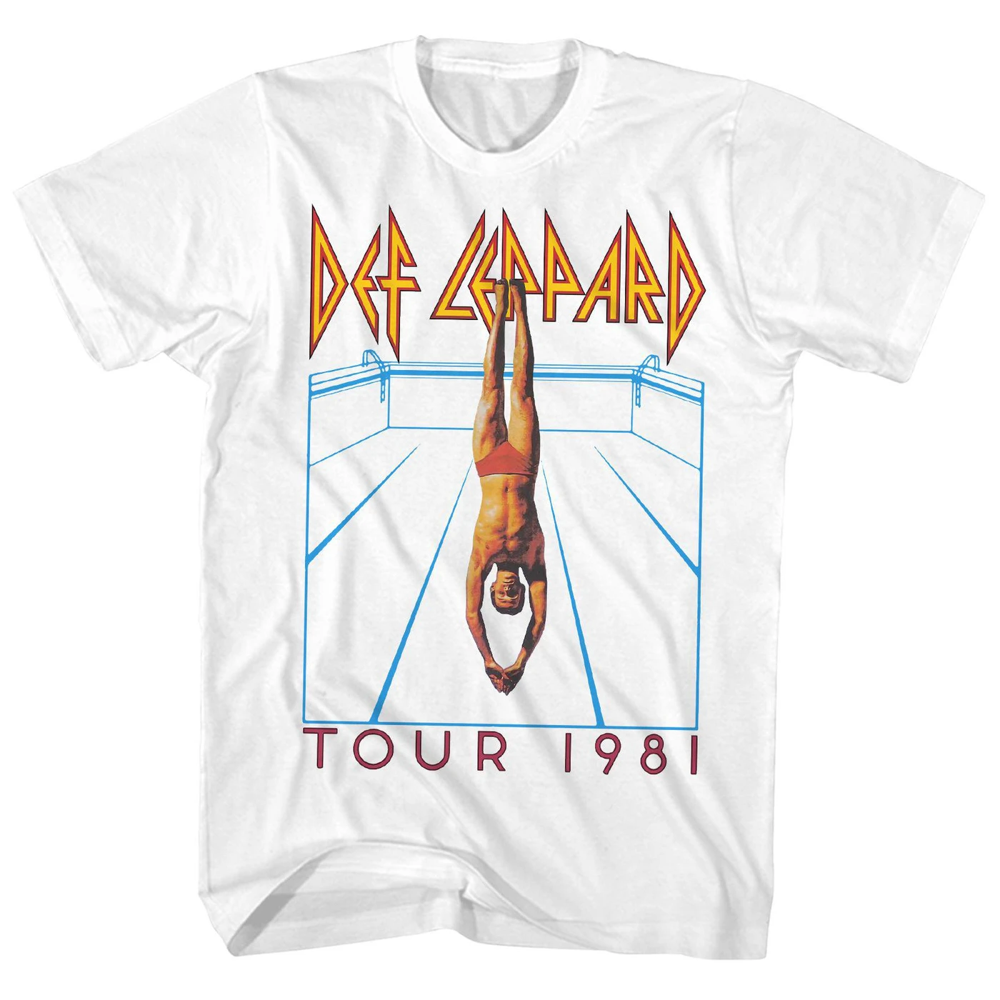 Def Leppard T-Shirt | ’81 Tour Def Leppard Shirt (Reissue)