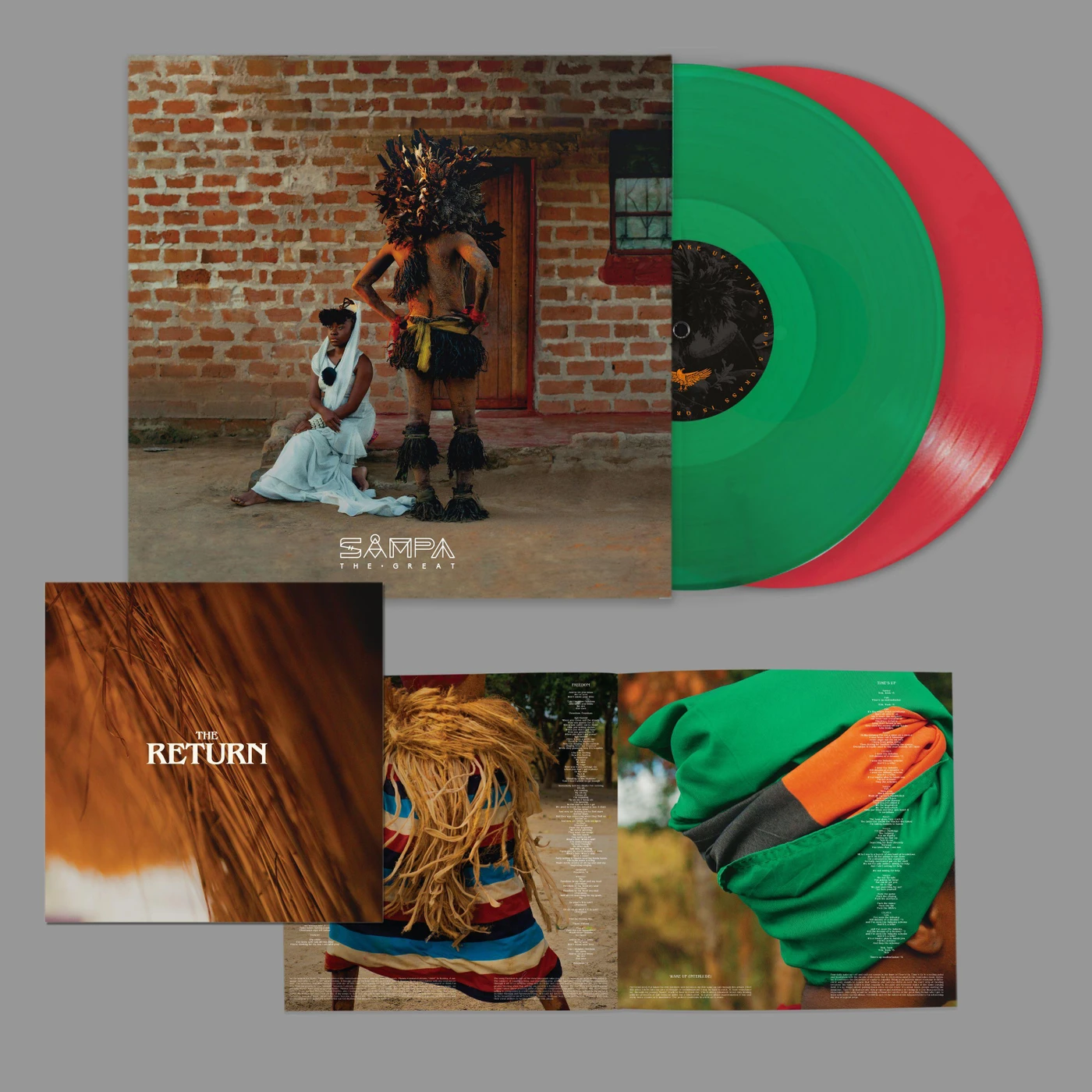 Sampa the Great The Return 2LP (Red / Green Vinyl)